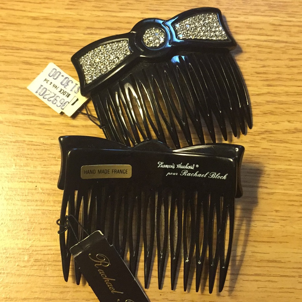 Handmade Vintage Hair Comb Made in France